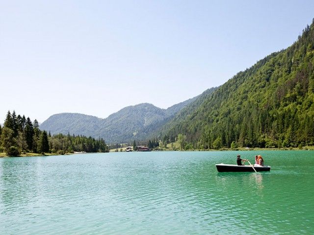 Fischen in Tirol im Pillerseetal